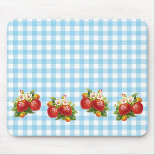 Retro Strawberry Mousepad