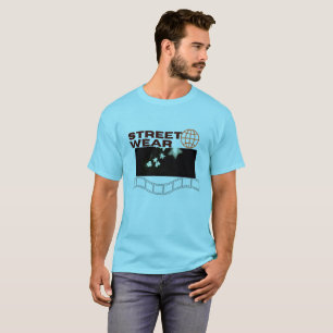 Retro Streetwear Grafik Ästhetik Herren T-Shirt