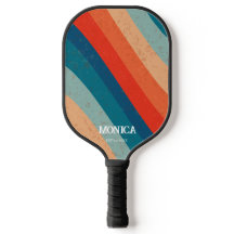 Retro-Streifen 70er Jahre Vintage-Script Minimalis