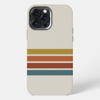 Retro-Streifen iPhone 13 Pro Max Hülle