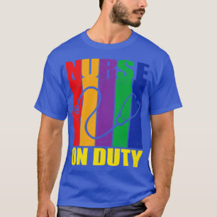 Retro-Streifen T-Shirt