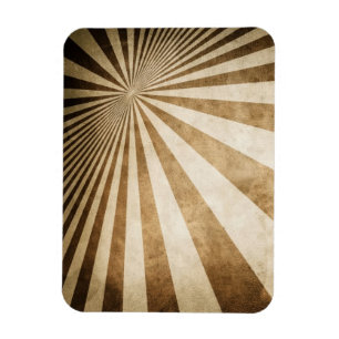 Retro-Streifenmuster-Hintergrund Magnet