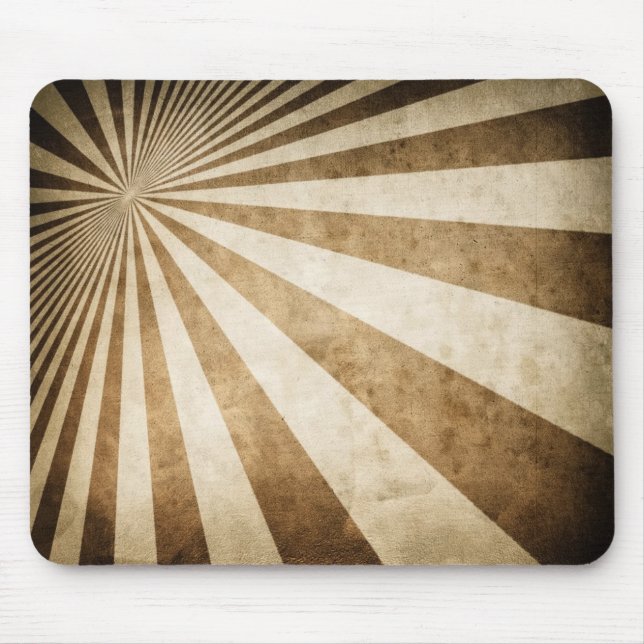 Retro-Streifenmuster-Hintergrund Mousepad (Vorne)
