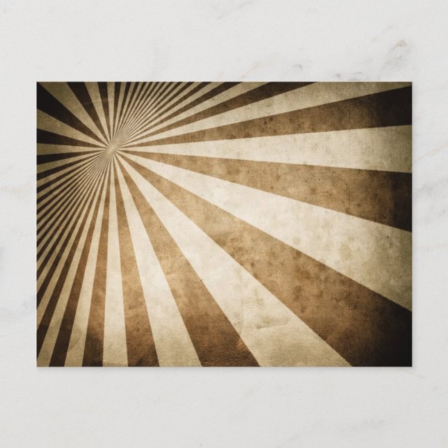 Retro-Streifenmuster-Hintergrund Postkarte (Vorderseite)