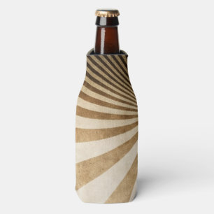 Retro Streifenmusterhintergrund Flaschenkühler