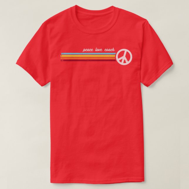 Retro Strip Coach T-Shirt (Design vorne)