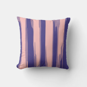 Retro Stripe Malerei Abstrakt Art Kissen