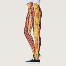 Retro Stripes and Hearts Multi Color