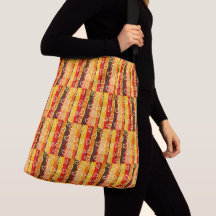 Retro Stripes and Hearts Multi Color