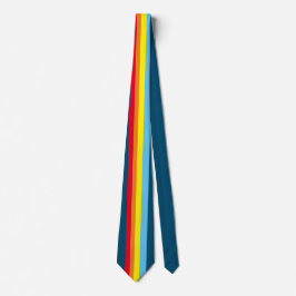 Retro Stripes Neck Tie (Navy Blue Multi) Krawatte