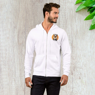 Retro-Stundenglas-Timer Minimalistische Zeit Hoodie