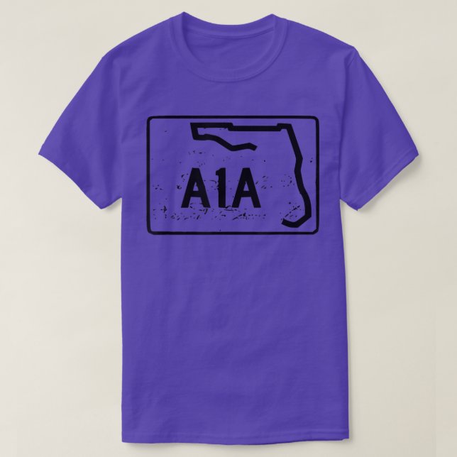 Retro Style A1a Beachfront Avenue Tee 2352  (Design vorne)