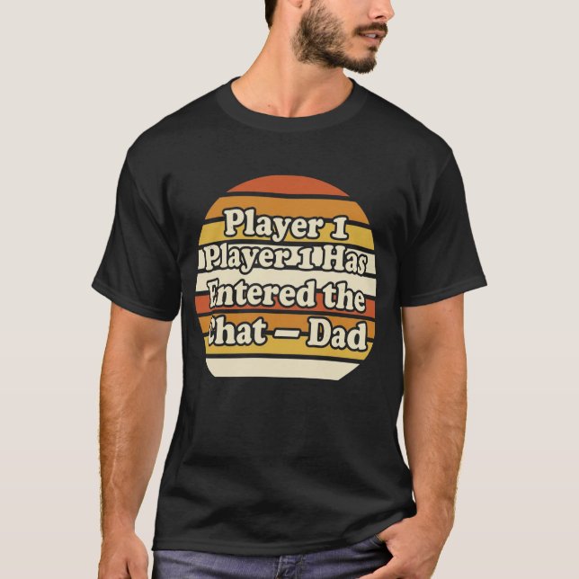 Retro-Style abgenutzt 70er-Jahre Streifen T-Shirt (Vorderseite)