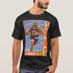 Retro Style Charles Barkley Trading Card T-Shirt