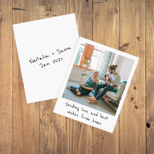 Retro Style Grußkarte Einladung