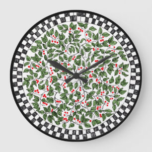 Retro Style Kitchlock Große Wanduhr