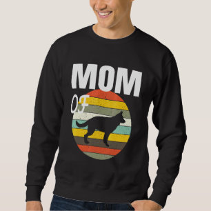 Retro Style Men Women and Kids German Shepherd Mam Sweatshirt