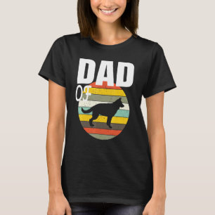 Retro Style Men Women and Kids German Shepherd Vat T-Shirt