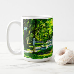 Retro Style Nature Picture-Tasse Kaffeetasse