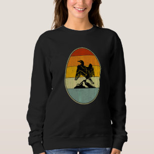 Retro Style Ostereier Grafische Osterfest Co. Sweatshirt