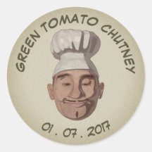 Retro Style Personalisiert Jar Label