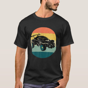 Retro Style Rocket RC Fußball Liga Funny Game T-Shirt