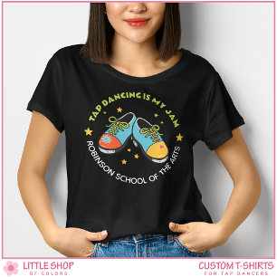 Retro-Style Tap-Tanz ist mein Ding Anpassbar Tri-Blend Shirt