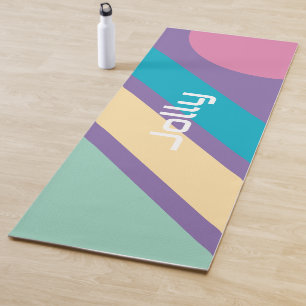 Retro-Style-Trend-Yoga-Matte Yogamatte