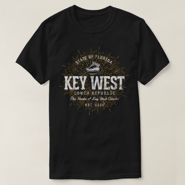 Retro Style Vintag Key West TShirt (Design vorne)