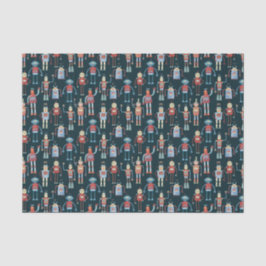 Retro Style Vintage Roboter der 50er Jahre Seidenpapier