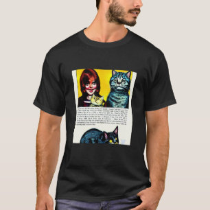 Retro Style Vintage und Niedliche Fun Cats Kätzche T-Shirt