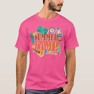 Retro Summer Camp Camping Outdoor Nature Lover Gi T-Shirt