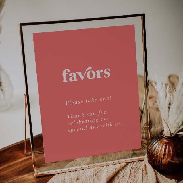 Retro Summer | Gastgeschenke Hochzeiten in heißen  Poster (Von Creator hochgeladen)