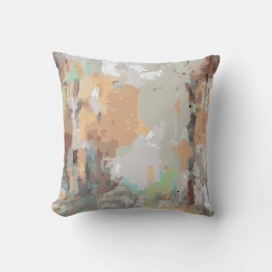 Retro Summer vibes staubige orange,taub,erthy Kissen