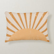 Retro Sun Burst Sunset