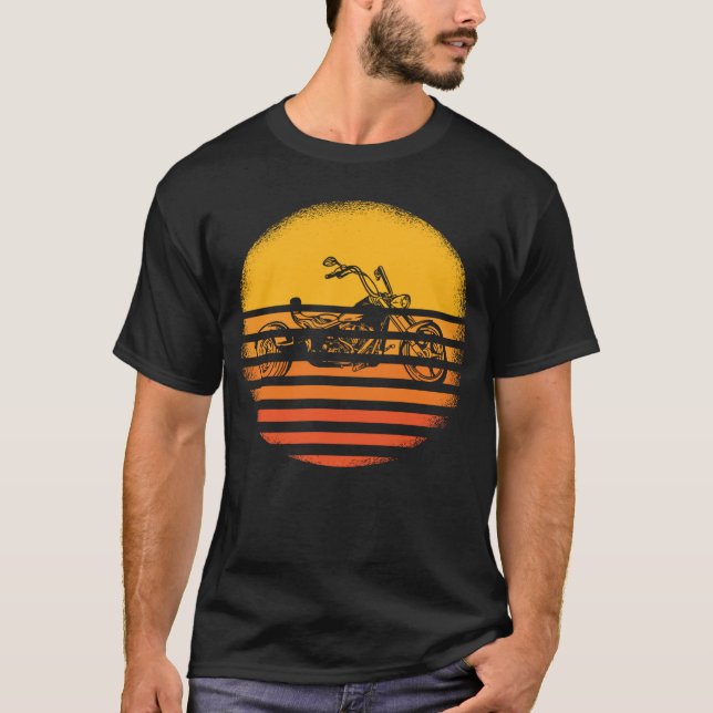 Retro Sun Trike Driving T-Shirt (Vorderseite)