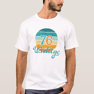 Retro Sunset 76 Vintag gestört T-Shirt