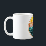 Retro Sunset Cat Anime Kawaii Art Kaffeetasse<br><div class="desc">Captivate any animal lover with this charming cat anime kawaii design, set against a classic vintage striped sunset. This adorable black cat creates a warm, nostalgic feeling that makes it a standout choice for anyone who loves retro art and cute pets. Perfect for customizing with your own text to create...</div>