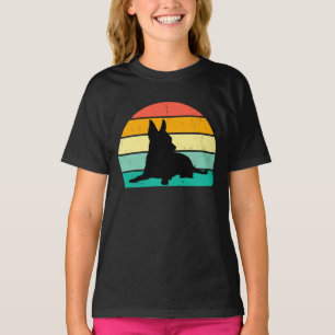 Retro Sunset Chihuahua T - Shirt