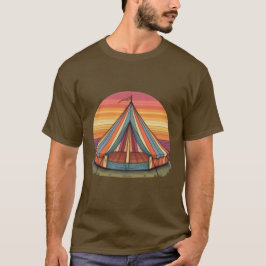 Retro Sunset Circus Zent T-Shirt