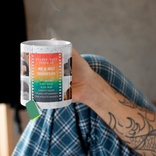 Retro Sunset Foto 25 Jahre Kaffeetasse