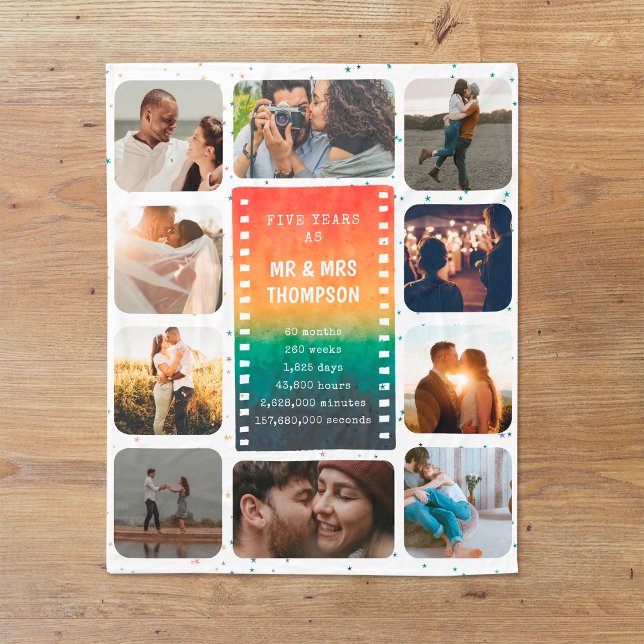 Retro Sunset Foto Fleecedecke (Von Creator hochgeladen)