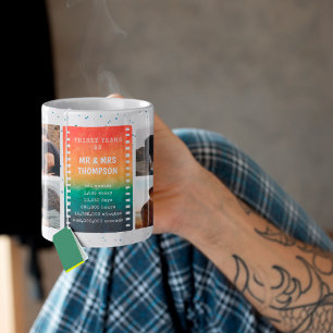 Retro Sunset Foto Kaffeetasse