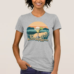 Retro Sunset Margaritas T-Shirt