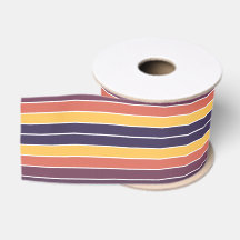 Retro Sunset Stripes