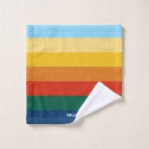 Retro Sunset Strips mit einfachem Leerzeichen, fei