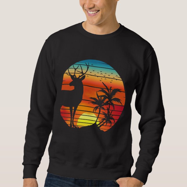 RETRO SUNSET SWEATSHIRT (Vorderseite)