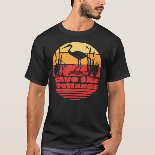 Retro Sunset T-Shirt (Vorderseite)