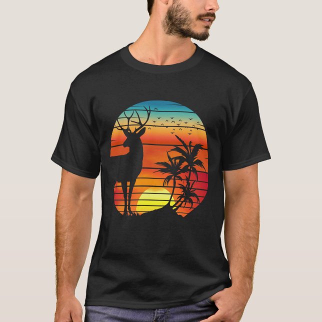 RETRO SUNSET T-Shirt (Vorderseite)
