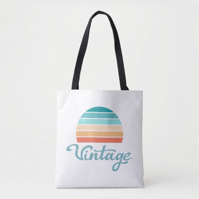 Retro Sunset+Vintages Skript gestört (Vorderseite)